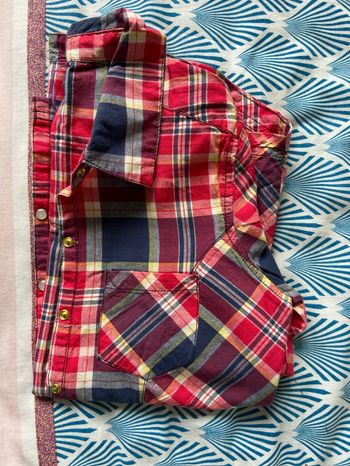 Chemise enfant couleur