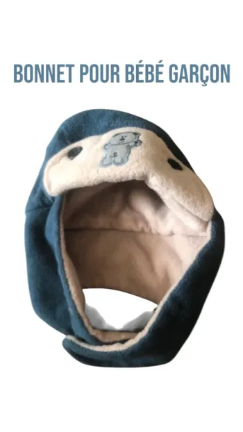 Bonnet pour bébé garçon 👶