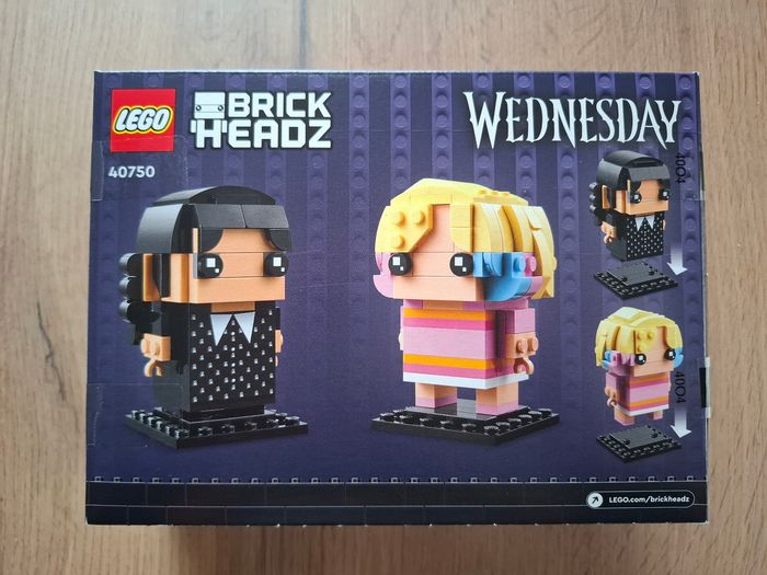 LEGO® BrickHeadz™ 40750 - Mercredi et Enid - photo numéro 4