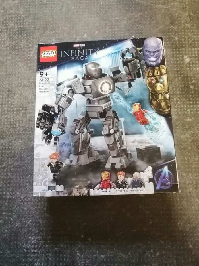 Lego Marvel 76190 Iron Man : la destruction d'Iron Monger [NEUF