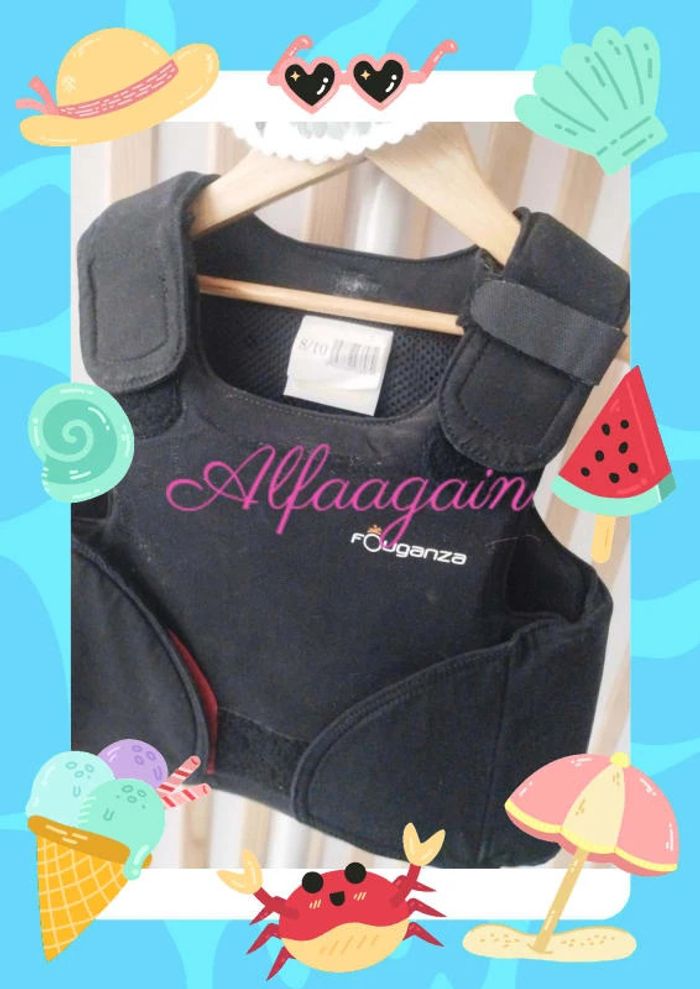 Gilet de protection équitation Decathlon 8/10ans - photo numéro 7