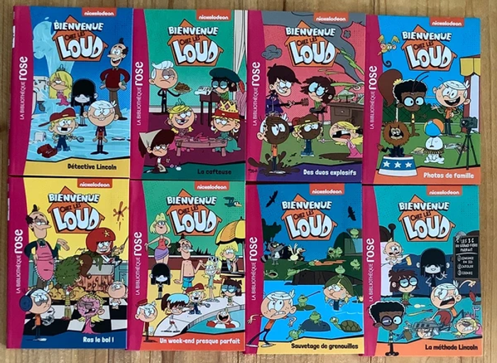 Bienvenue chez les Loud (Bibliothèque rose) - Tome 1 à 32 - Nickelodeon Olivier Gay - photo numéro 5