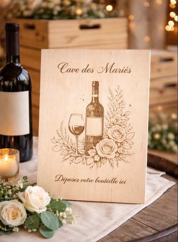Affiche cave à vins 