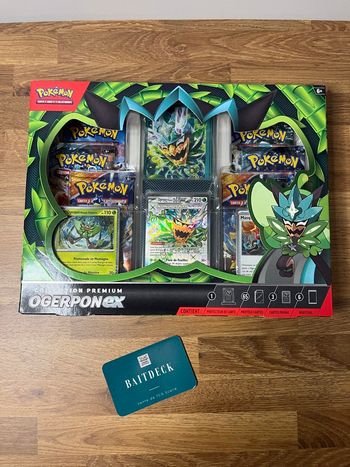 Pokémon - Coffret collection premium OGERPON EX français 