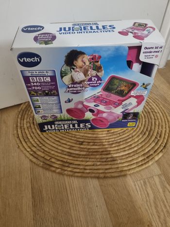 Vtech  genius xl jumelles vidéo interactive rose