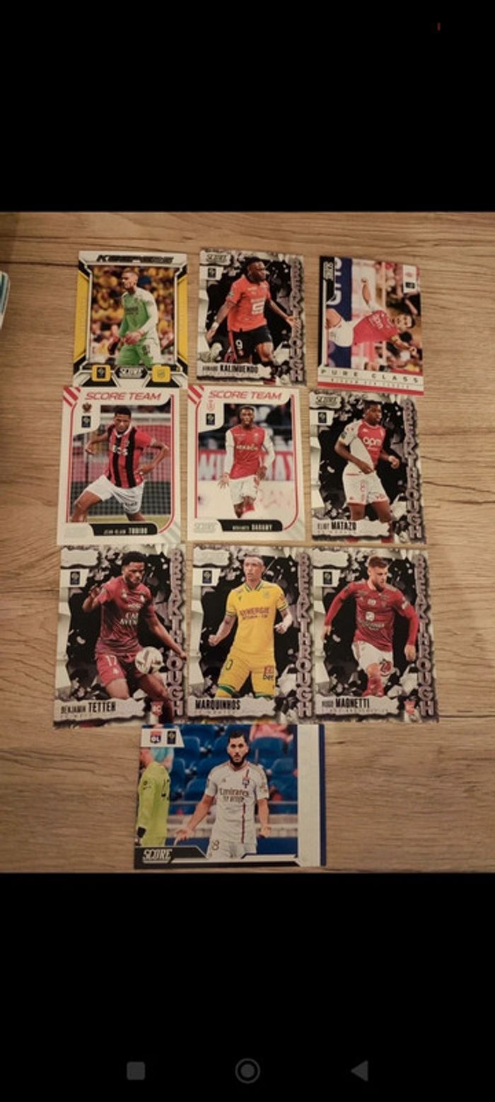 Lot de carte de foot Uber eat 2023/2024 - photo numéro 3