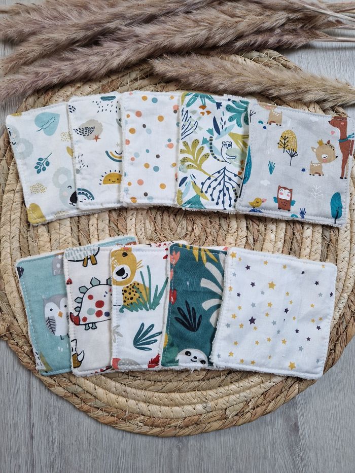 Lingettes Lavable x10