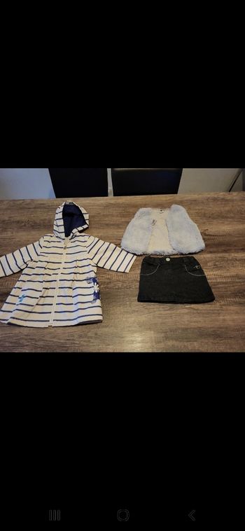 Lot vêtements fille