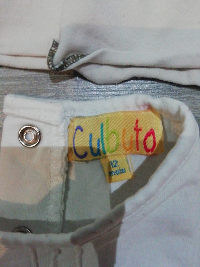 3 Hauts manches courtes 12 mois fille - photo numéro 3