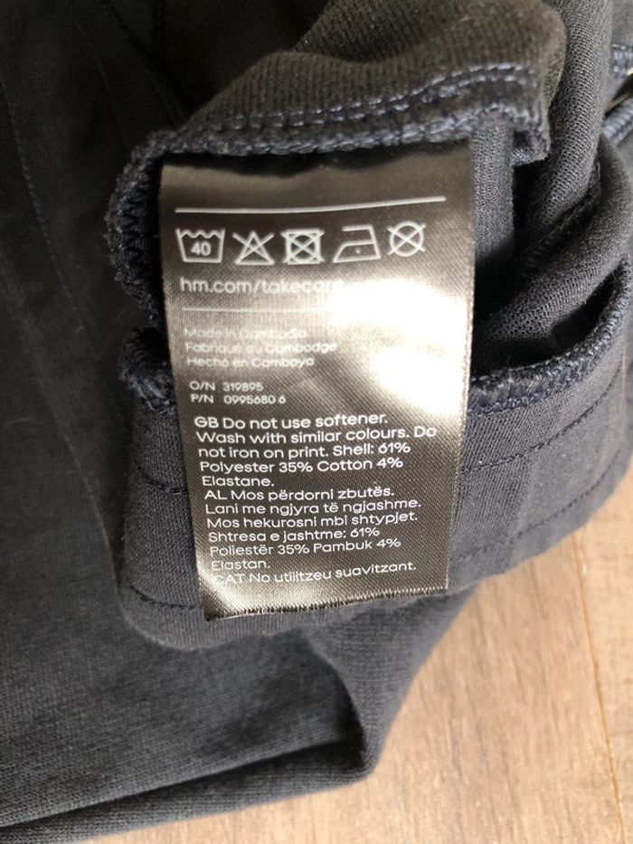 Jogging femme H&M move taille S gris foncé - photo numéro 4