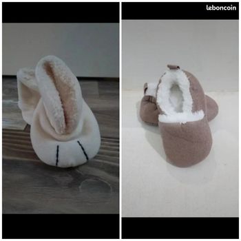 Lot chaussons taille 16/17