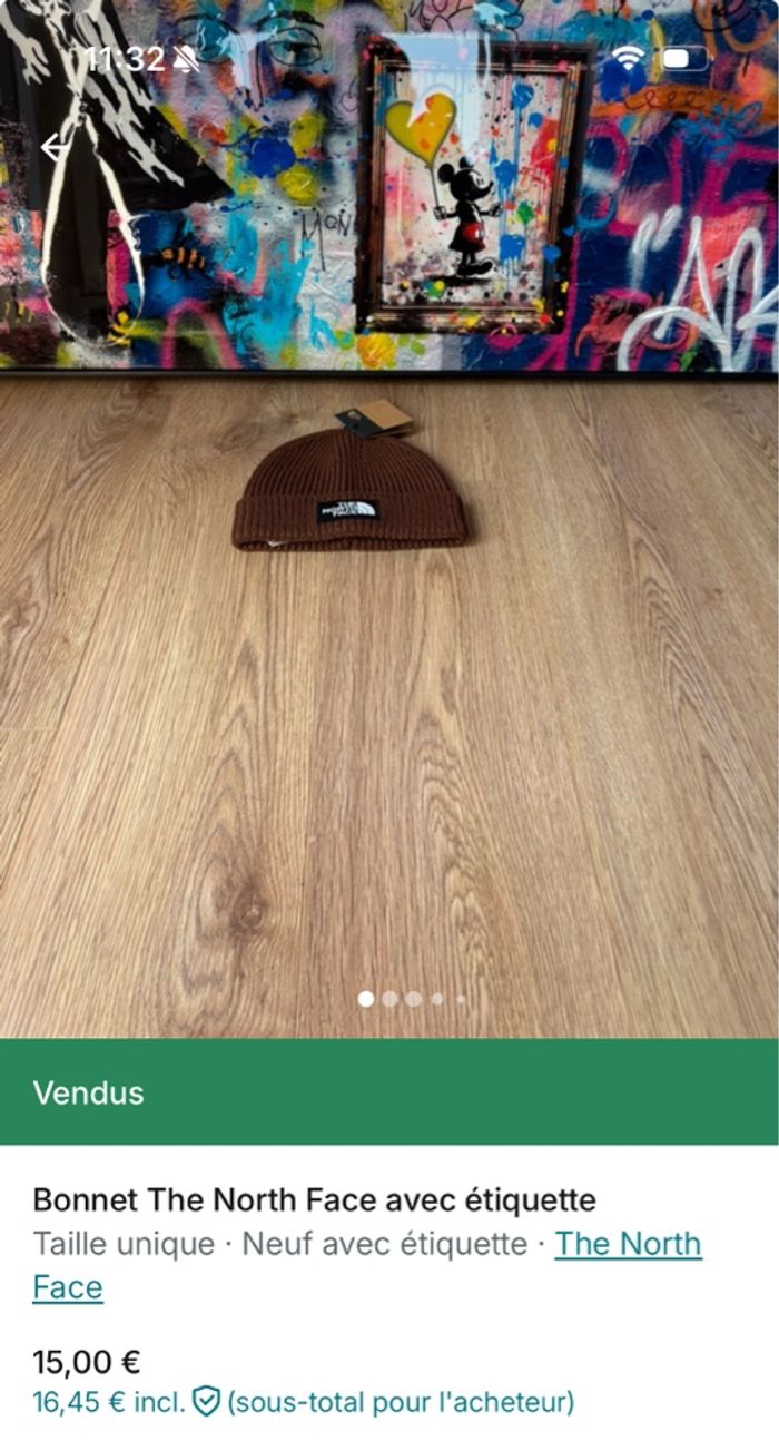 Basket New balance 480 en cuir avec étiquette - photo numéro 9