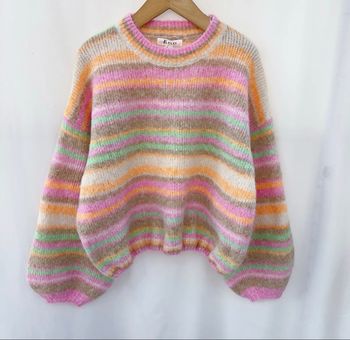 Pull coloré pour le printemps  taille M