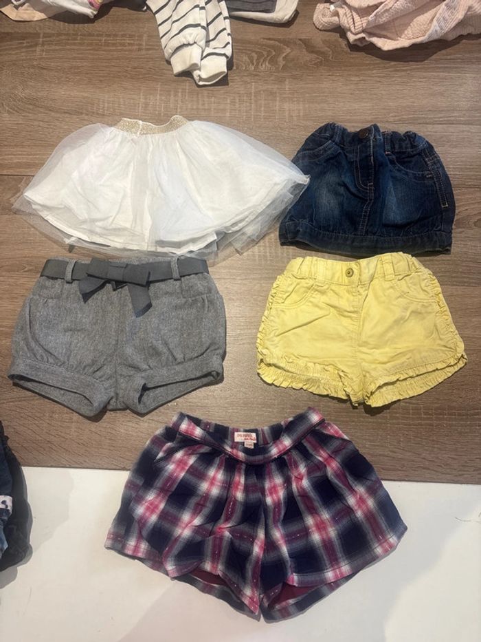 Lot 11 shorts et jupes 12 mois - photo numéro 2