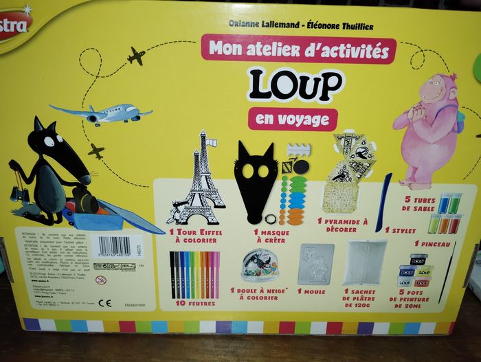 Gros coffret d'activités Le Loup - photo numéro 3