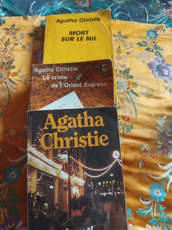 Lot de 3 Agatha Christie