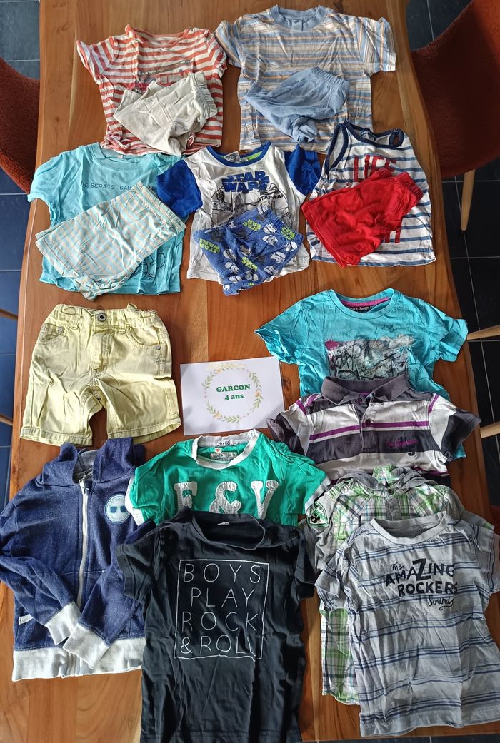 Lot 4 ans été garçon