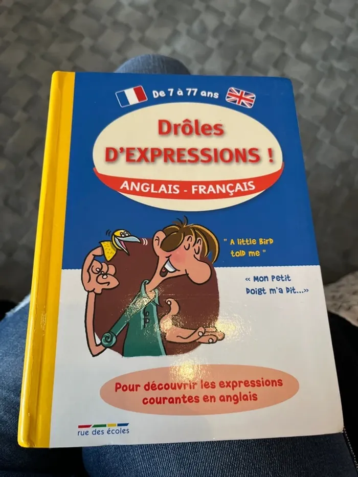 Livre drôles d expressions anglais /feancais