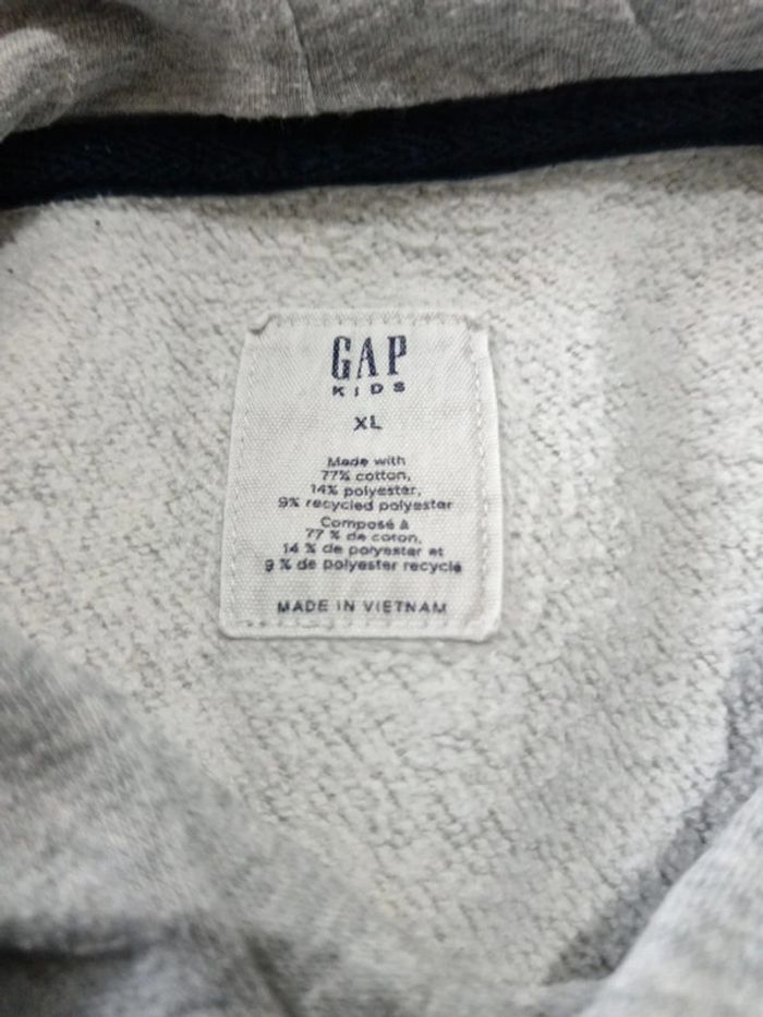 C56 sweat gris Gap XL Kids - photo numéro 3