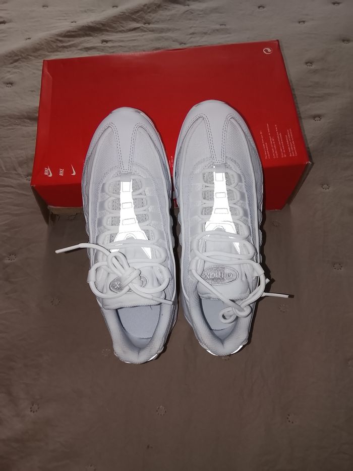 Air Max 95 Essential blanche taille 38 - photo numéro 5