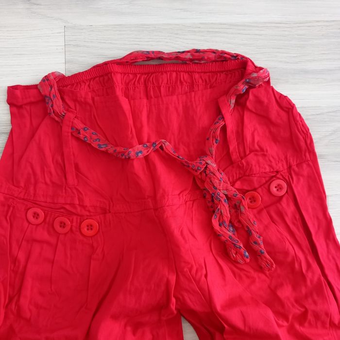 Pantalon femme rouge taille M - photo numéro 2