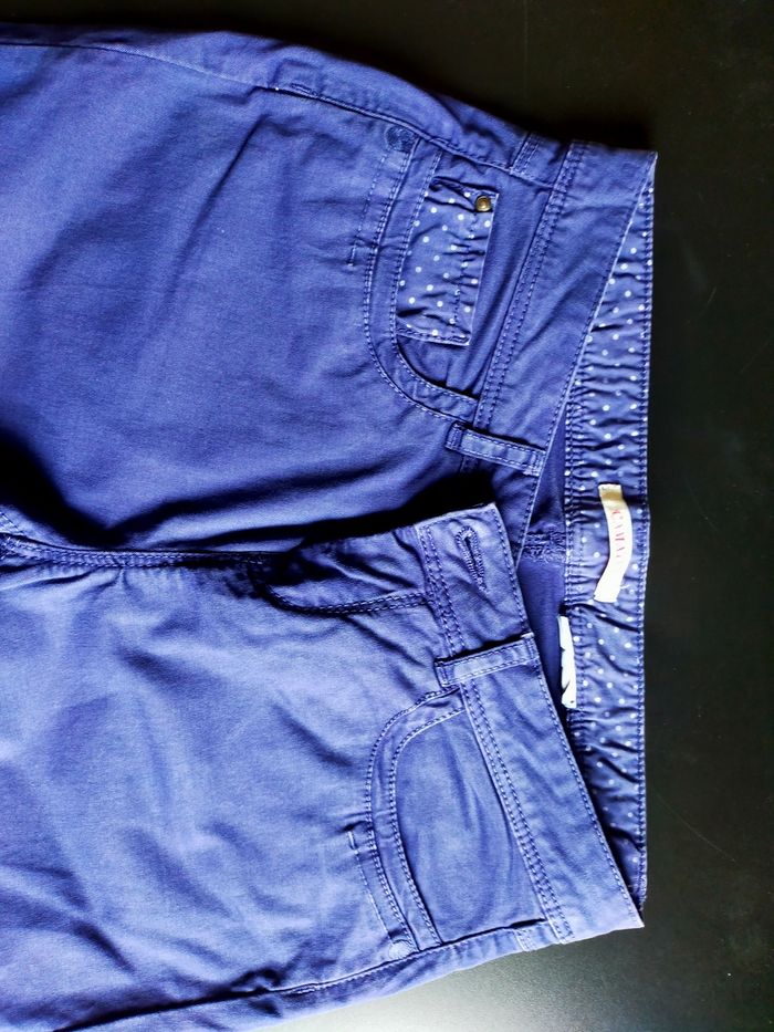 Pantalon camaïeu bleu - photo numéro 3