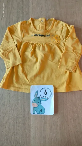 Tunique jaune