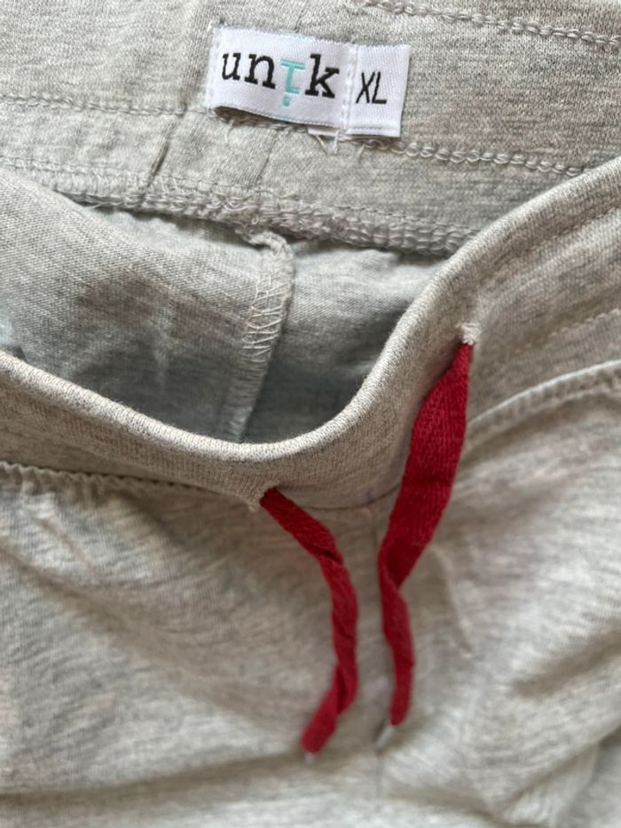 Short gris en coton taille XL unis - photo numéro 3