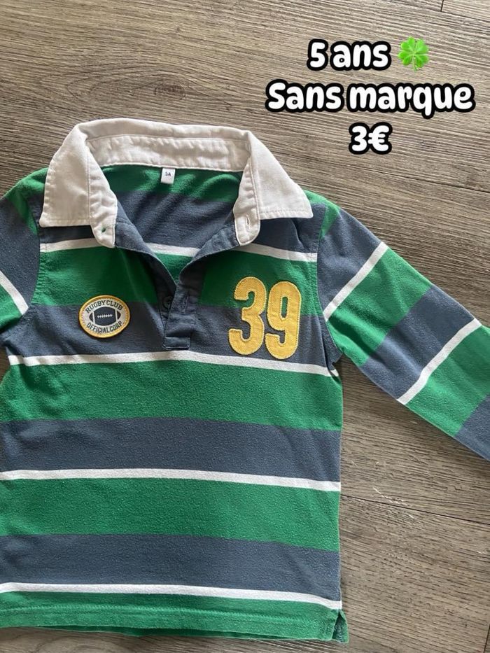 Polo 🍀 5 ans 🍀 Sans marque