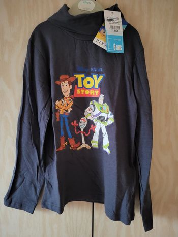 T-shirt à col roulé Toy Story neuf