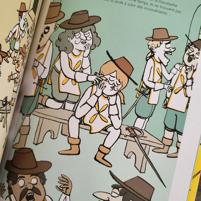 École des Loisirs-Trois ou quatre histoires de mousquetaires - photo numéro 6