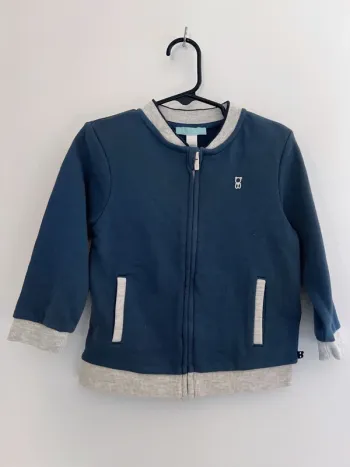 Veste bleue obaibi