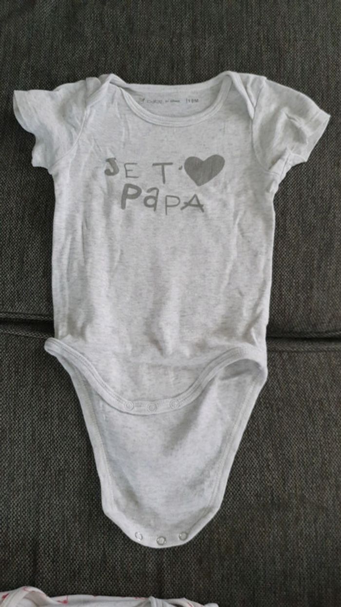 Lot de 6 bodies 18 mois - photo numéro 3