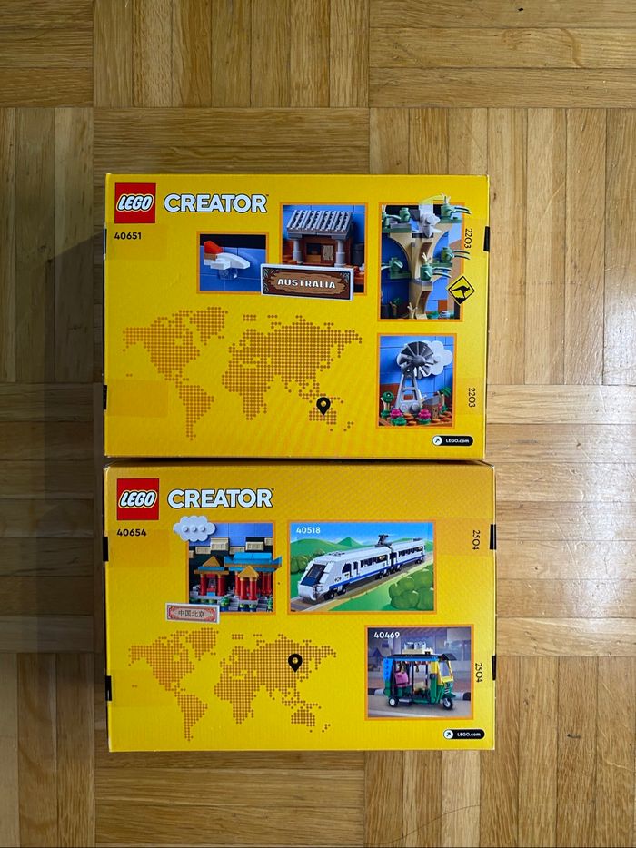 [neuf et scellé] lego 40651 40654 - photo numéro 2