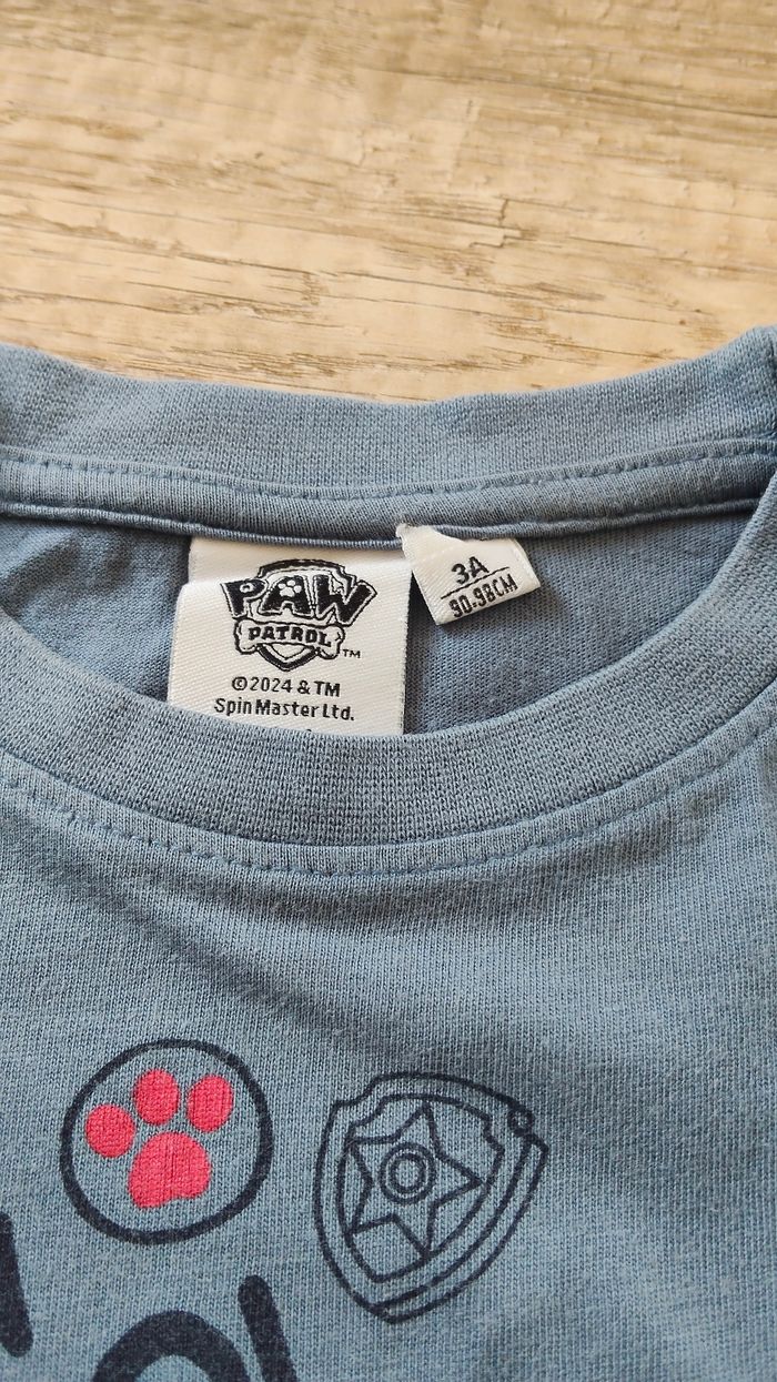 Tee-shirt pat patrouille 3 ans - photo numéro 3