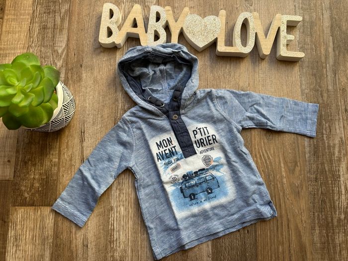 - Haut ML Gémo - 3 mois - Très bon état