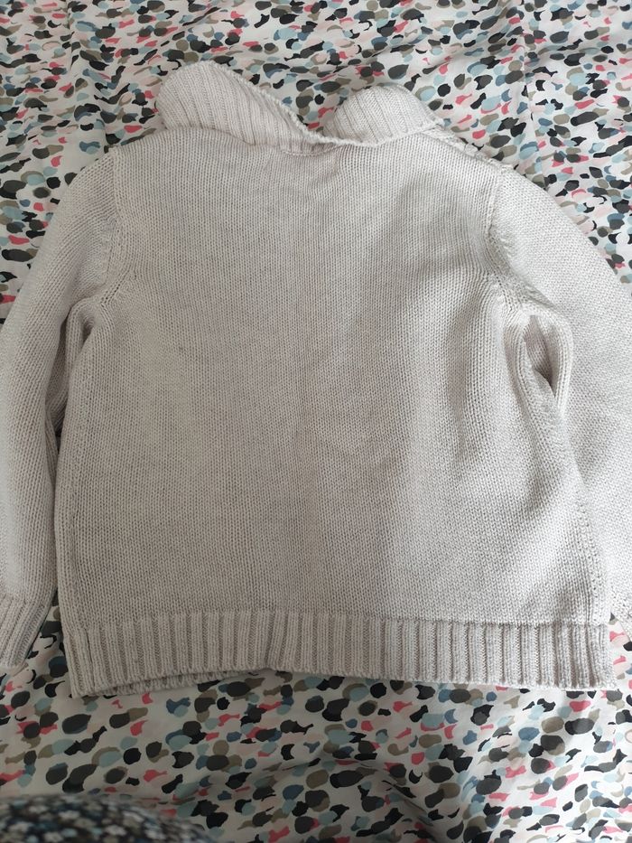 Gilet en 4 ans beige gentleman farmer - photo numéro 6