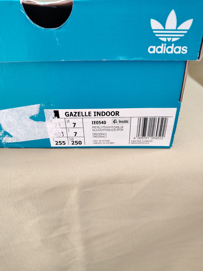 Adidas Gazelle "Tropical" Vertes - Taille 40 2/3 - photo numéro 7