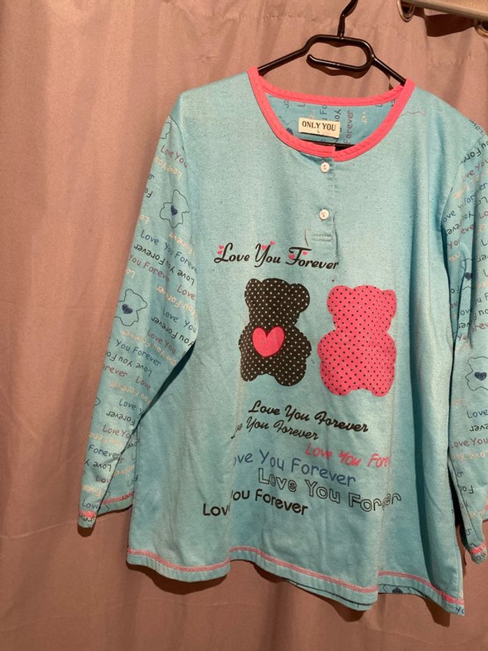 Haut de pyjama - photo numéro 2