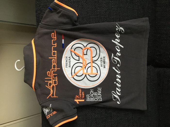 Polo bébé 2 ans Saint-Tropez manches courtes Dinh Kenzel Les Voiles de Pampelonne été - photo numéro 3