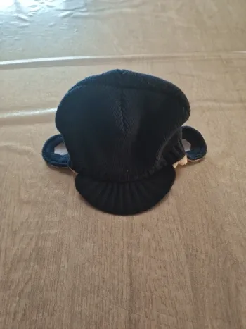 Magnifique bonnet d'aviateur
