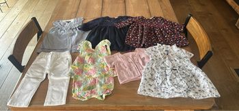 Lit vêtements bébé fille 12 mois