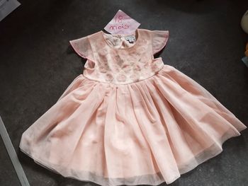 Robe tulle fleurs 18 mois