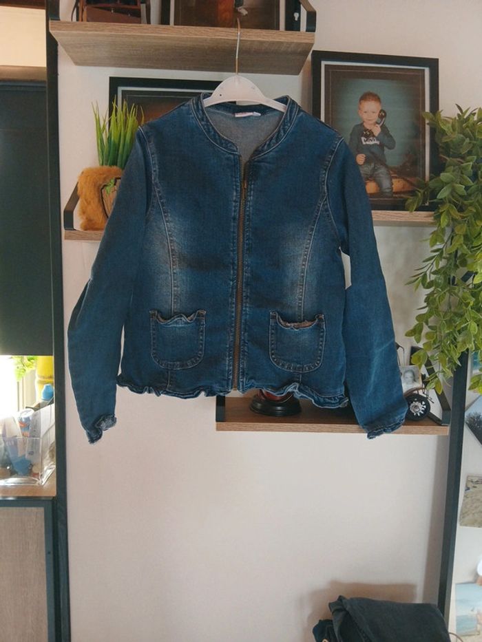 Veste en jeans la compagnie des petits 10 ans