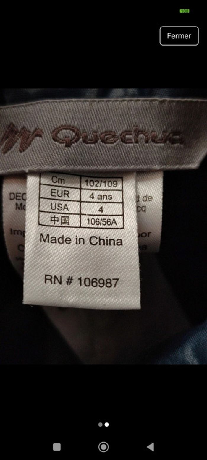 K-way Quechua - photo numéro 2