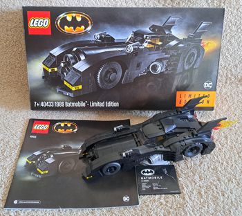 Lego Tim Burton's Batman set 40433 - 1989 Batmobile Limited Edition