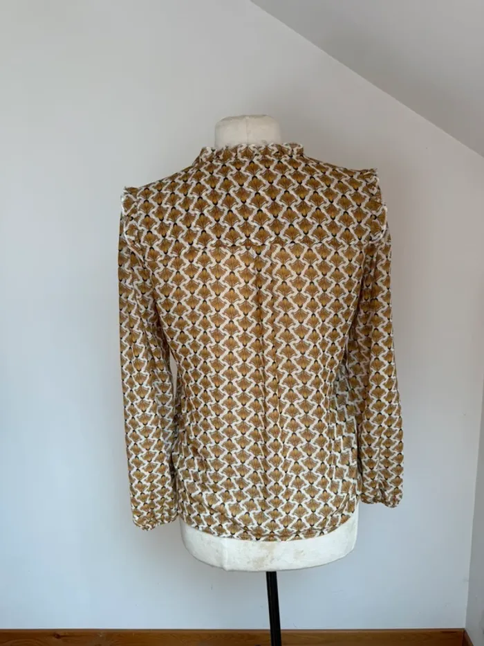 Superbe blouse fluide fleurie Majolica 🌸 M 38 - photo numéro 6