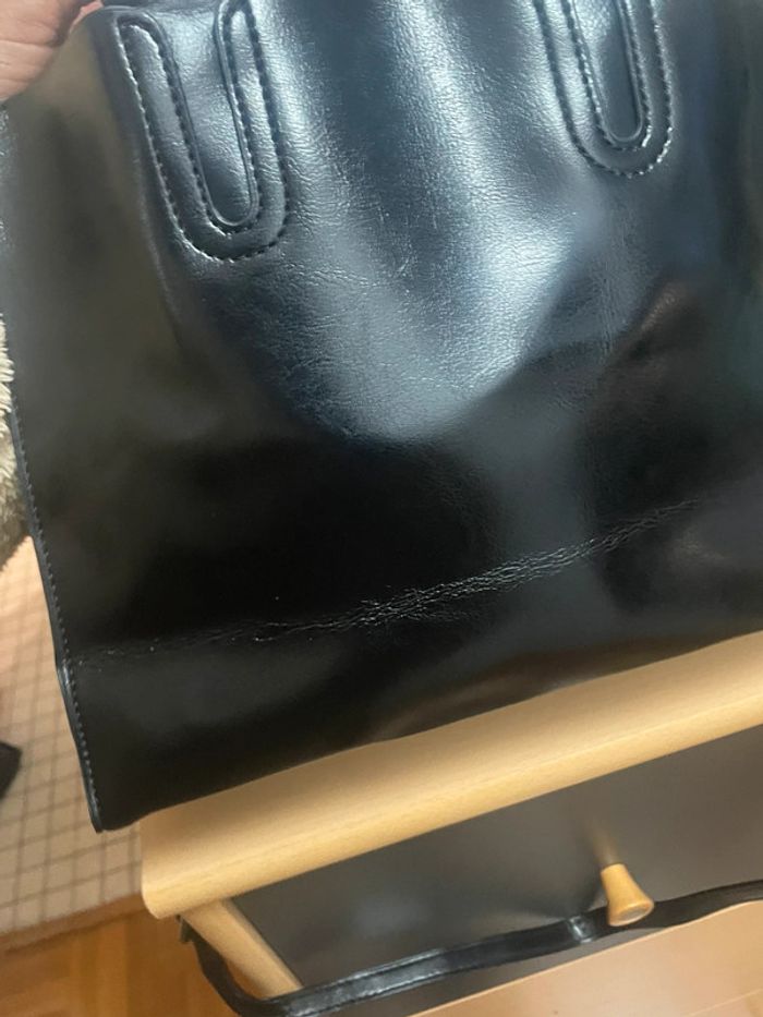 Sac Fourre Vintage noir En Cuir Synthétique - photo numéro 20