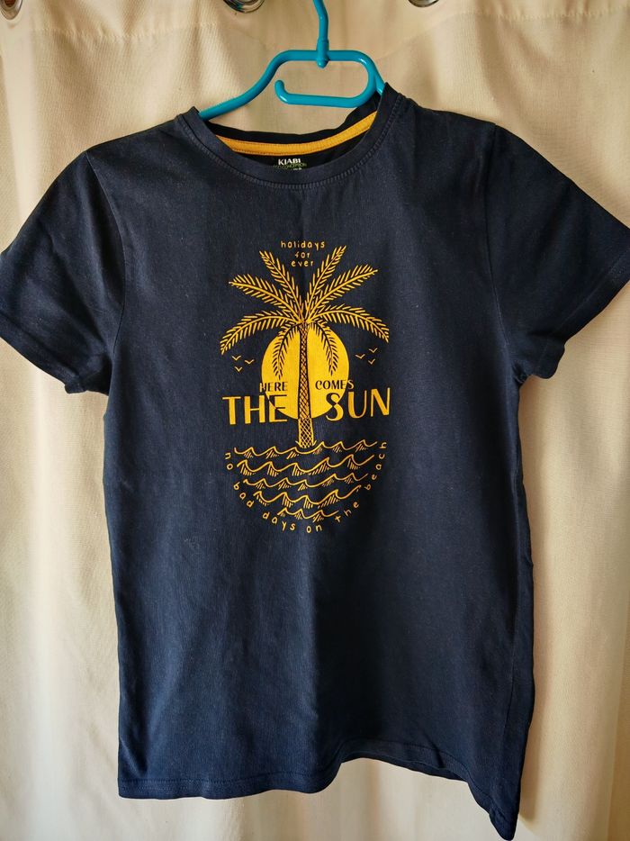 Tee shirt bleu marine