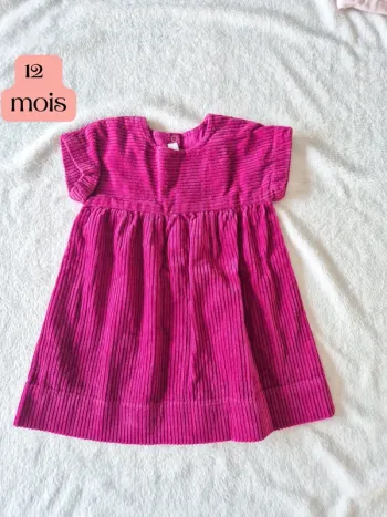 Robe épaisse du pareil au meme 12 mois